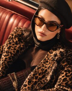 NeXova UK oversized cat eye sunglasses with tinted UV400 lenses
