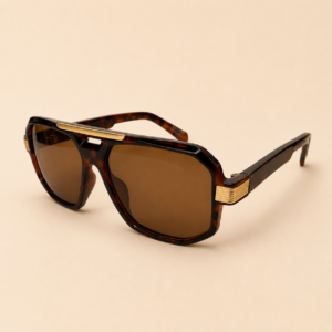 Luxury Oversized Aviator Shield Sunglasses UV400 | CA Certified 8810