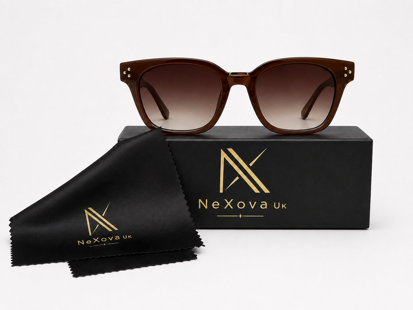 Oversized Square Sunglasses UV400 | CA Certified 98103-C6 - Image 3
